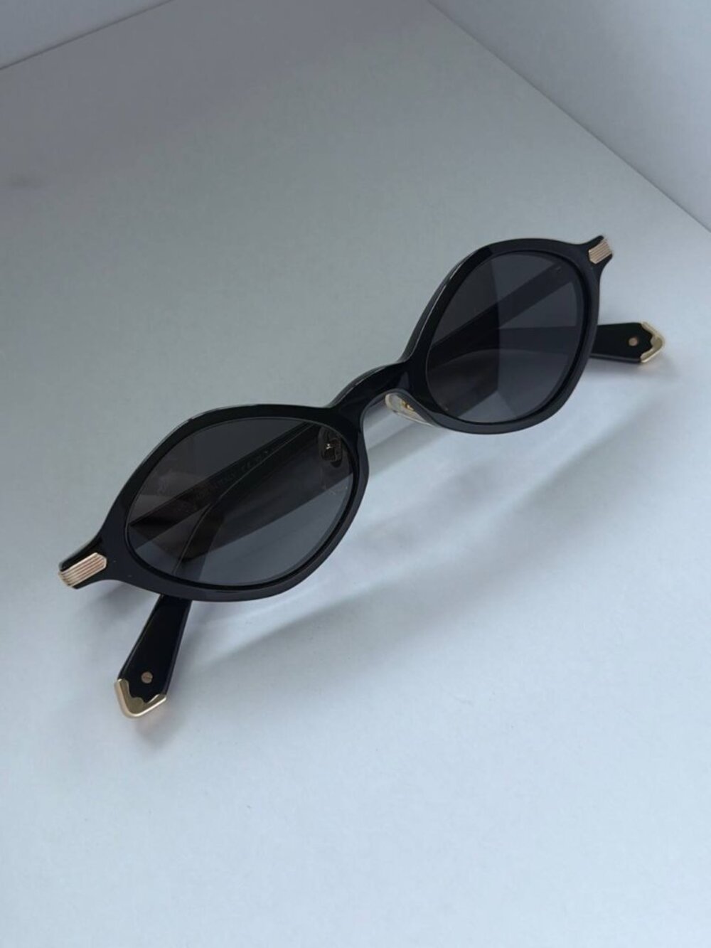 Cartier Black Sunglasses- Unisex | Black/Gold